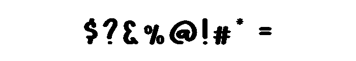 Scary Season Font OTHER CHARS