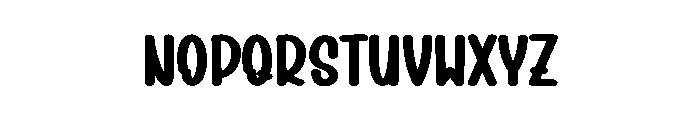 Scary Season Font UPPERCASE