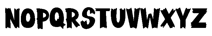 ScaryFeet Font UPPERCASE