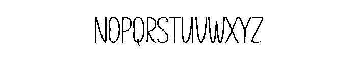 Scenario Font UPPERCASE