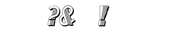 Schaeffer Italic Font OTHER CHARS
