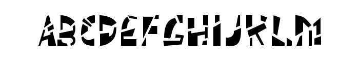 Schizm Font LOWERCASE