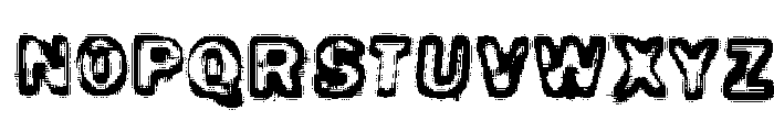 Schizoid Trout Font UPPERCASE
