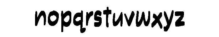 School Essay Regular Font LOWERCASE