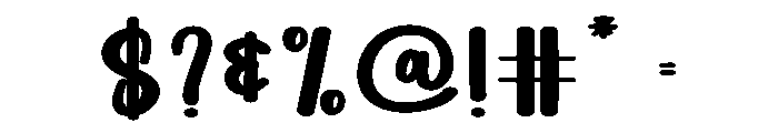 School Holiday2 Font OTHER CHARS