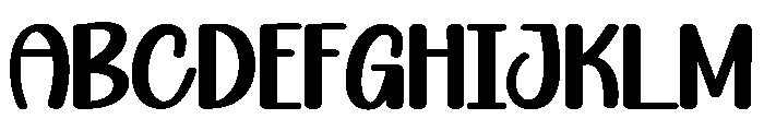 School Holiday2 Font UPPERCASE