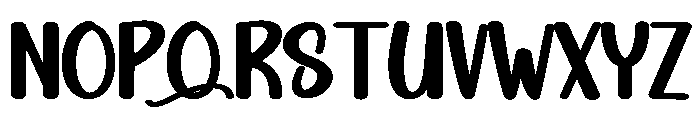 School Holiday2 Font UPPERCASE