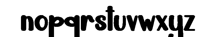 School Holiday2 Font LOWERCASE