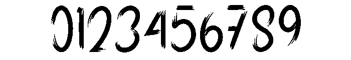 School Horror Font OTHER CHARS