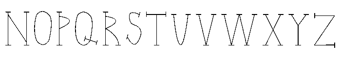 SchoolhouseRock Font UPPERCASE