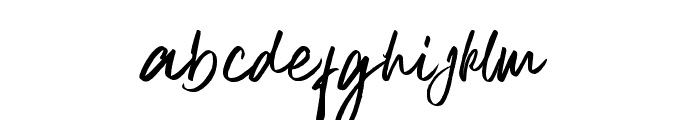 SchoolystFree-Regular Font LOWERCASE