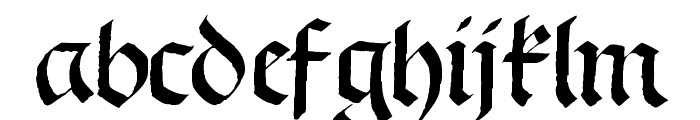 Schwabach Font LOWERCASE