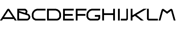 Science And Fiction Bold Font UPPERCASE