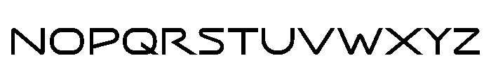 Science And Fiction Bold Font LOWERCASE
