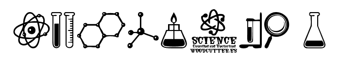 Science Icons Font OTHER CHARS