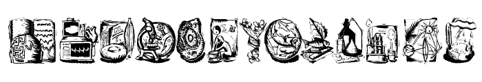 SciencesBats Font UPPERCASE
