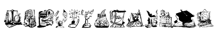 SciencesBats Font LOWERCASE