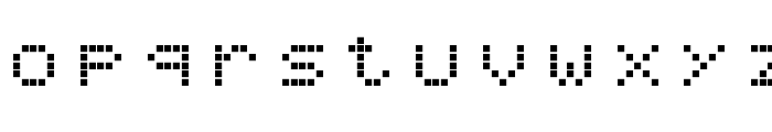 Scientific Calculator LCD Regular Font LOWERCASE