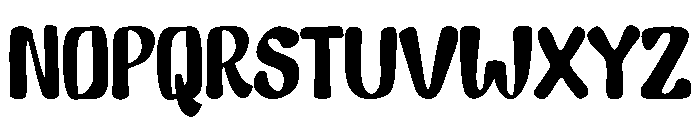 Scoopie Font UPPERCASE