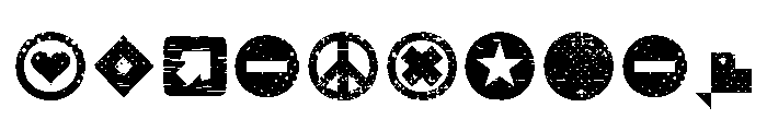 Scoria Regular Font OTHER CHARS