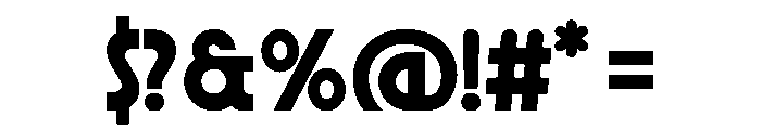 Scota Demo Font OTHER CHARS
