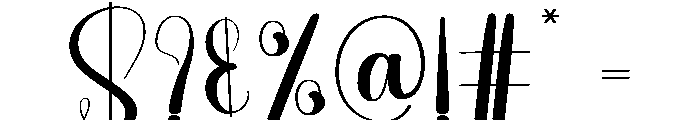 Scrap Font OTHER CHARS
