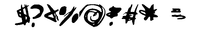 ScribblesJE Font OTHER CHARS