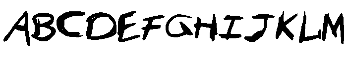 ScribblesJE Font UPPERCASE