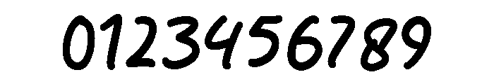 Script Monday Font OTHER CHARS