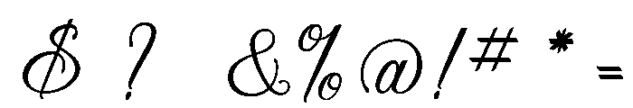 Scriptorial Font OTHER CHARS