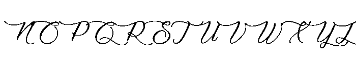 Scriptorial Font UPPERCASE
