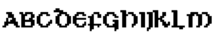 Scriptorium Font UPPERCASE