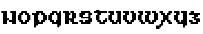 Scriptorium Font LOWERCASE