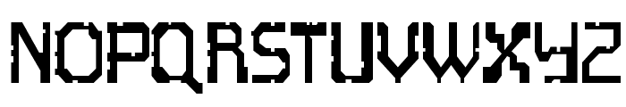 ScritzyX-Regular Font UPPERCASE