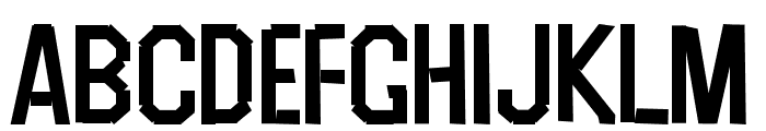 Scruffy-Regular Font LOWERCASE