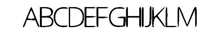 Scrunch Font UPPERCASE