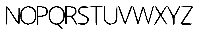 Scrunch Font UPPERCASE