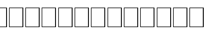 Scrunched Up Font LOWERCASE