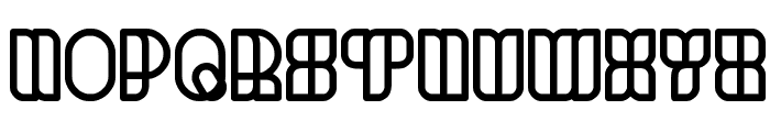 science fiction Font UPPERCASE