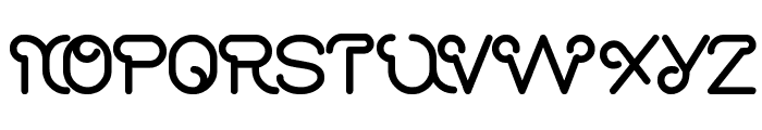 scooter experiment Font UPPERCASE