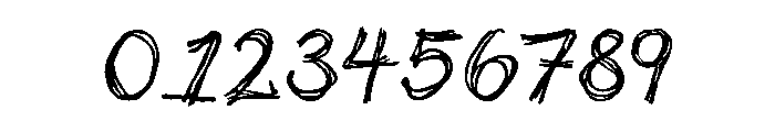 scribblett Font OTHER CHARS