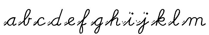 SchoolHouse Cursive B FONT