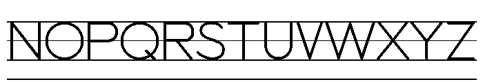 SchoolHouse Printed A Font UPPERCASE