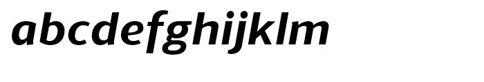 Schar ExtraBold Italic Font LOWERCASE