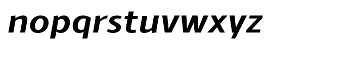 Schar ExtraBold Italic Font LOWERCASE