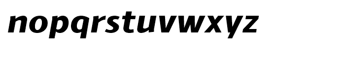 Schar Heavy Italic Font LOWERCASE