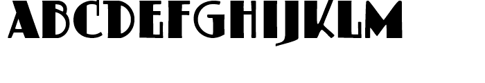 Schildersblad Capitals Regular Font LOWERCASE