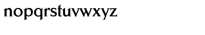 Schiller Antiqua Bold Font LOWERCASE