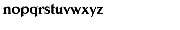 Schiller Antiqua Extra Bold Font LOWERCASE