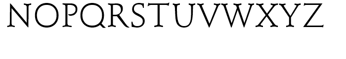 Schneidler Roman Font UPPERCASE